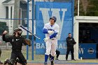 Baseball vs Nichols  Wheaton College Baseball vs Nichols College. - Photo By: KEITH NORDSTROM : Wheaton, baseball